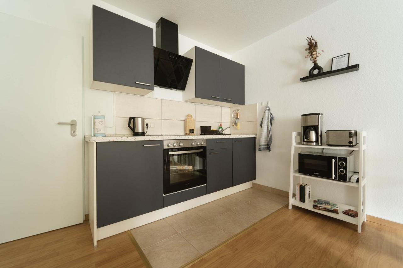 Raum921 - Stilvolles Apartment - Wlan, Tiefgarage, Kueche, Netflix Magdeburk Exteriér fotografie