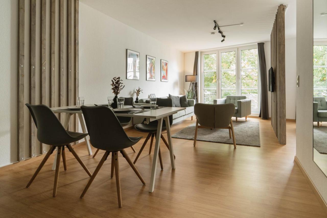Raum921 - Stilvolles Apartment - Wlan, Tiefgarage, Kueche, Netflix Magdeburk Exteriér fotografie