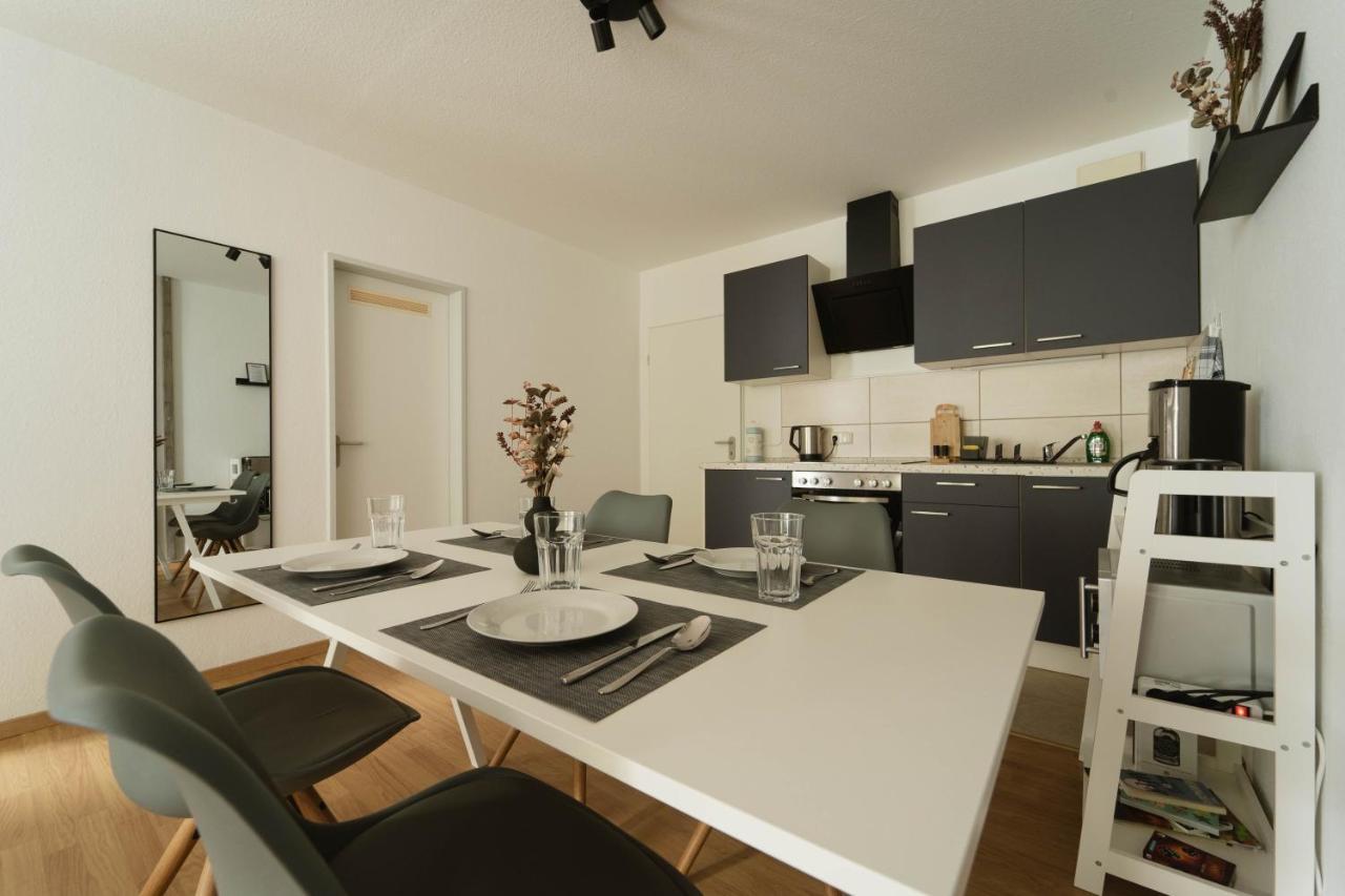 Raum921 - Stilvolles Apartment - Wlan, Tiefgarage, Kueche, Netflix Magdeburk Exteriér fotografie