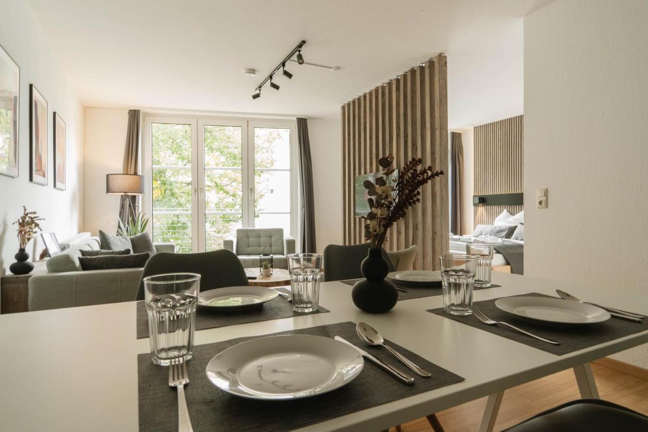 Raum921 - Stilvolles Apartment - Wlan, Tiefgarage, Kueche, Netflix Magdeburk Exteriér fotografie